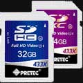 Pretec unveils SDXC/SDHC 433x class 16 cards - Digital cameras, digital camera reviews, photography views and news news