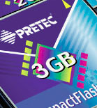 Click here to read Pretec's press release on the new CompactFlash Cards